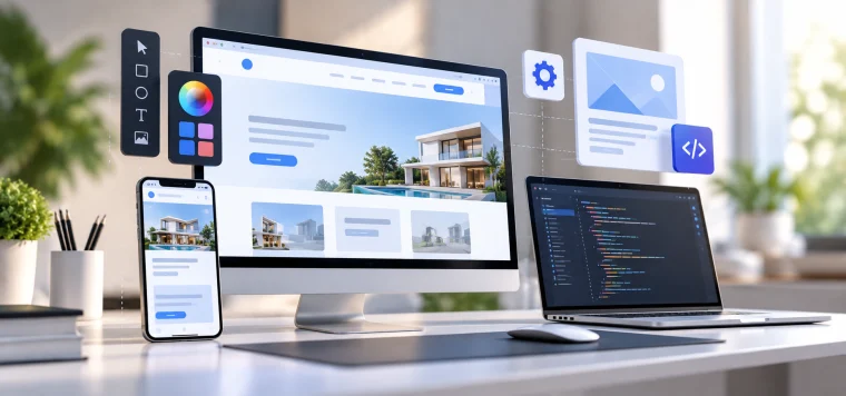 Website design and development services by Brand Elite